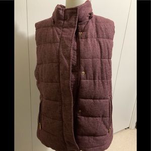 Banana Republic Burgundy Vest